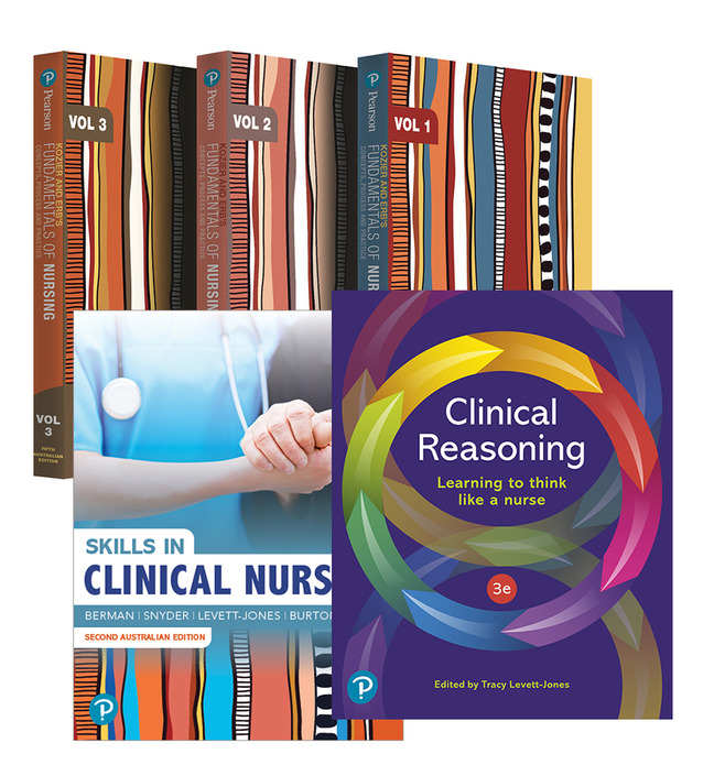 Picture of Fundamentals Nursing Vols 1-3 + Skills in Clinical Nursing + Clinical Reasoning