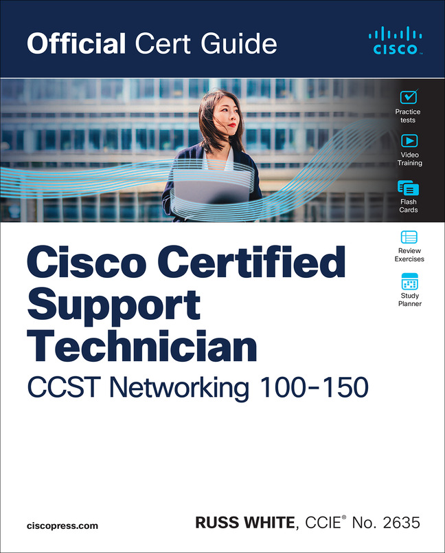 Picture of Cisco Certified Support Technician CCST Networking 100-150 Official Cert Guide