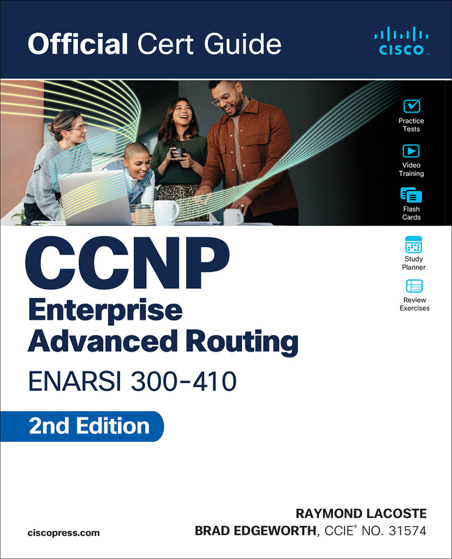 Picture of CCNP Enterprise Advanced Routing ENARSI 300-410 Official Cert Guide