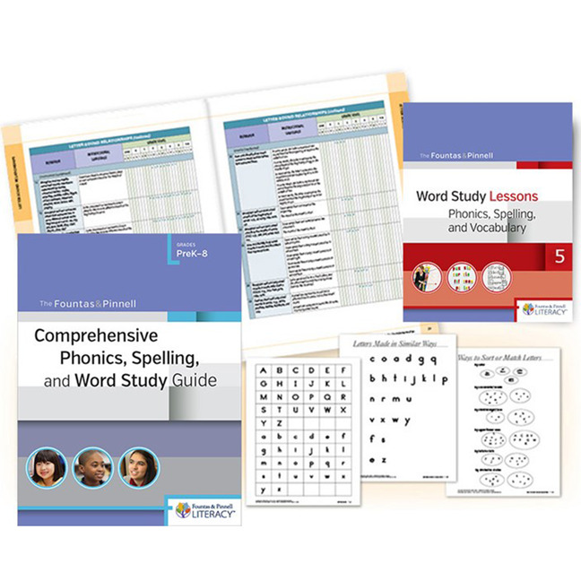Picture of Fountas & Pinnell Word Study System, Grade 5 v2022
