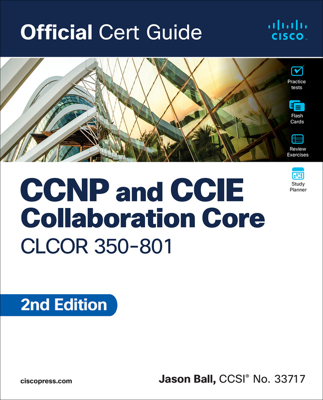 Picture of CCNP and CCIE Collaboration Core CLCOR 350-801 Official Cert Guide