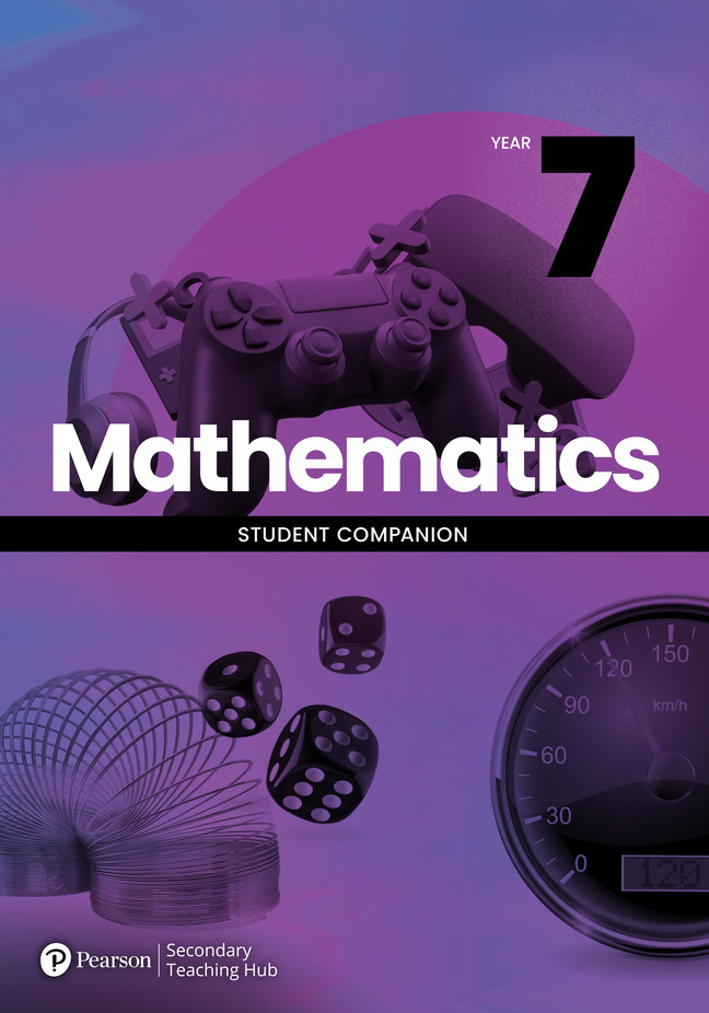 Picture of Pearson Mathematics Student Companion 7 (v9.0 AC & VIC curriculums)