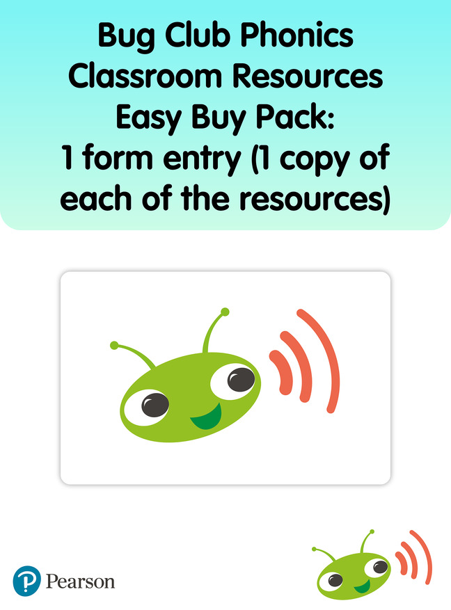 Bug Club Phonics Classroom Resources Easy Buy Pack: 1 form entry