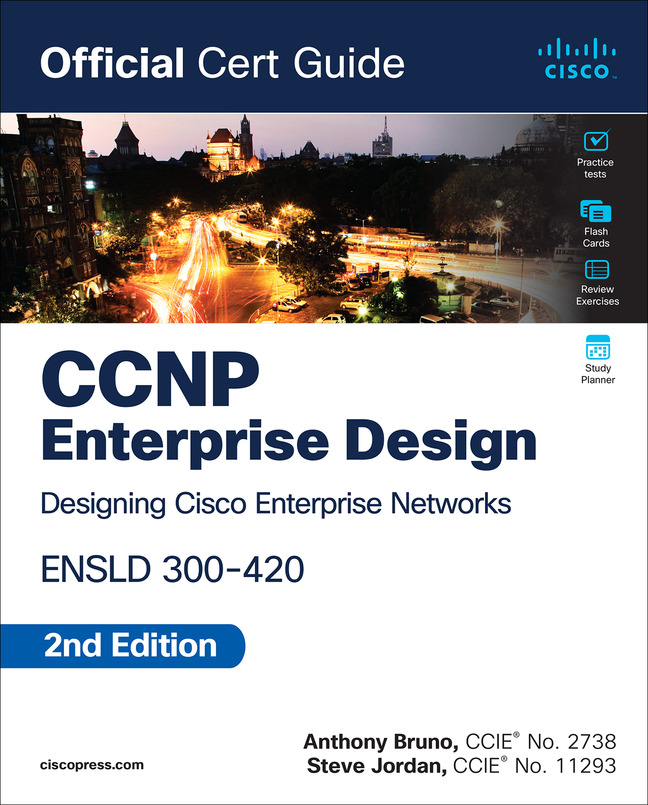 Picture of CCNP Enterprise Design ENSLD 300-420 Official Cert Guide