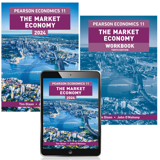 Picture of Pearson Economics 11 The Market Economy 2024