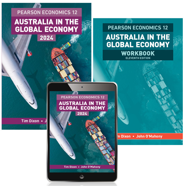Picture of Pearson Economics 12 Australia in the Global Economy 2024