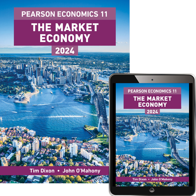 Picture of Pearson Economics 11 The Market Economy 2024