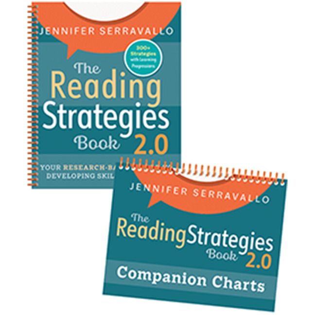 Picture of Reading Strategies Book 2.0 (Spiral) and Companion Charts (Spiral) Bundle