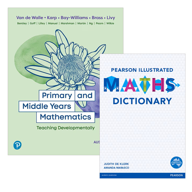 Picture of Primary and Middle Year mathematics + Illustrated Dictionary (Package)